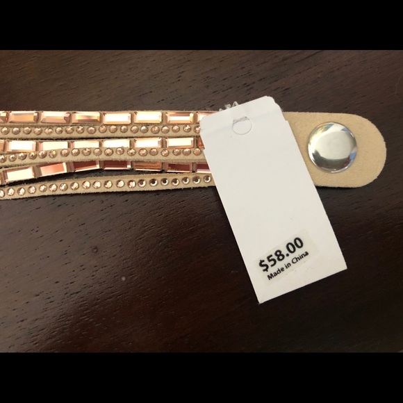 Dune and willow genuine leather wrap bracelet - Picture 5 of 7